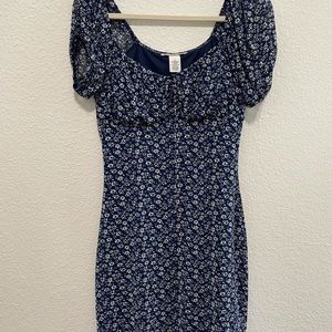 Beautifully milkmaid blue dress